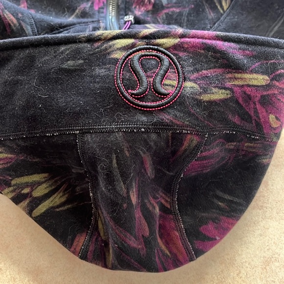 Lululemon Scuba Hoodie *Stretch (Lined Hood) Midnight Iris Multi / Black - Picture 7 of 14